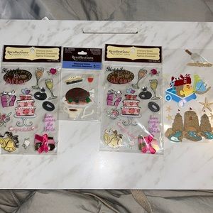 Scrapbook/ Mixed Media Craft Art Lot